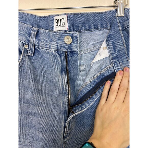 Urban Outfiters BDG Jeans Women's 31 high rise baggy light wash hippie - Picture 5 of 13